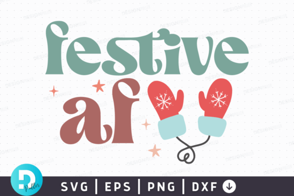 Festive Af SVG Design: Graphics & Crafts Bundle Review