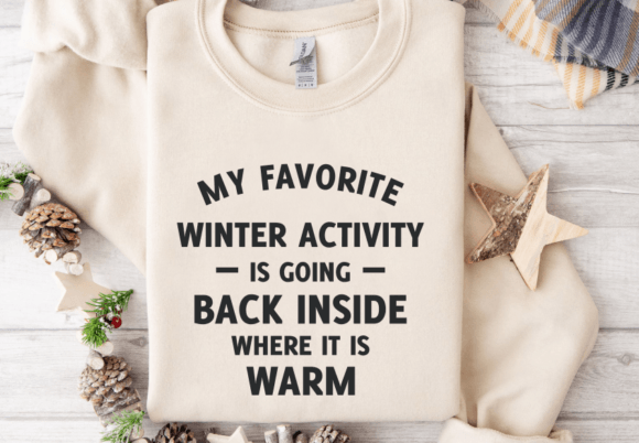My Favorite Winter Activity SVG & PNG Graphics for Crafts