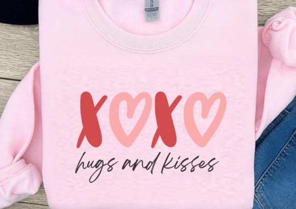 XOXO SVG Graphics for Valentine’s Crafts